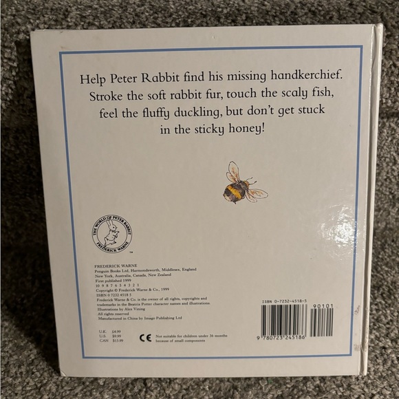 Peter Rabbit’s Touch and Feel Book - Picture 3 of 4